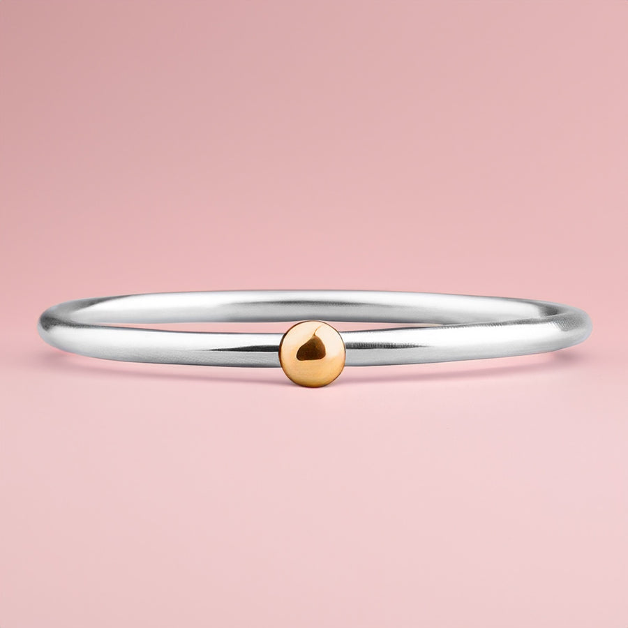 Gold Dot Stacking Ring