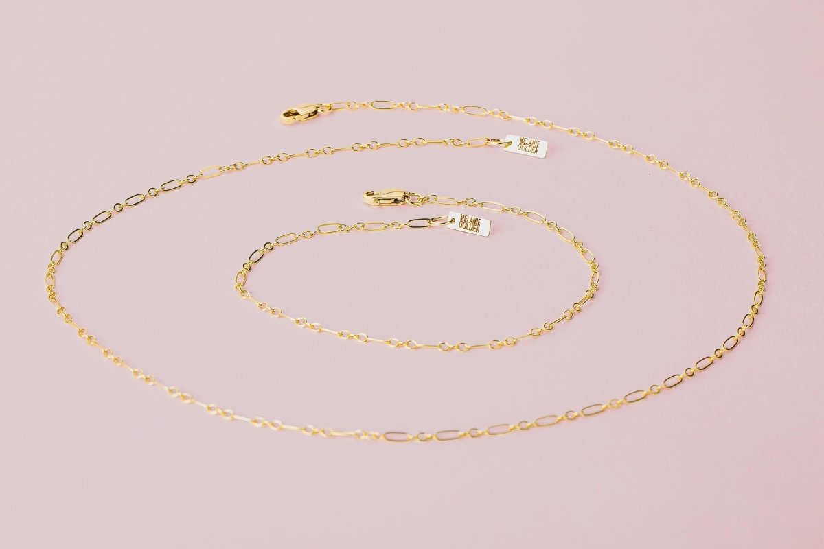 Sadie Chain Gift Set | Earrings, Necklace & Bracelet Set