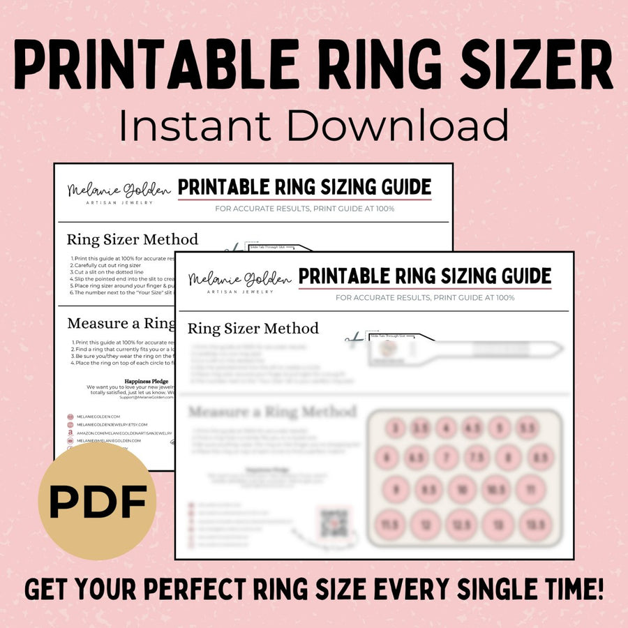Ring Making Essentials: How to Make a Ring Band in 5 Easy Steps Plus a Ring  Sizing Chart